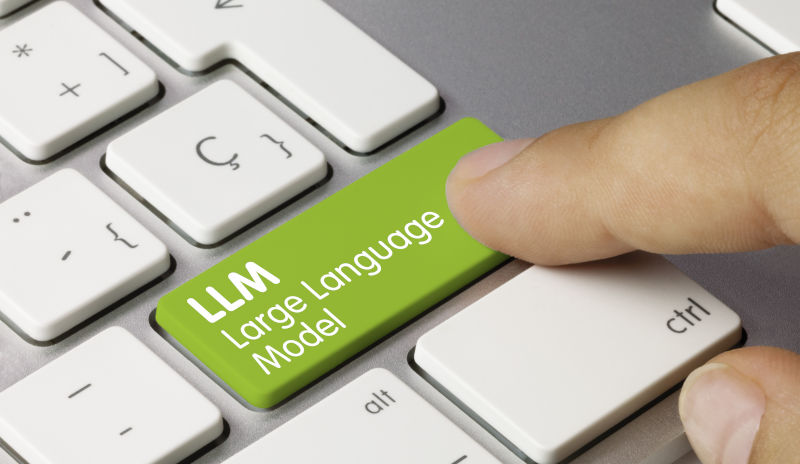 LLM Large Language Model Button